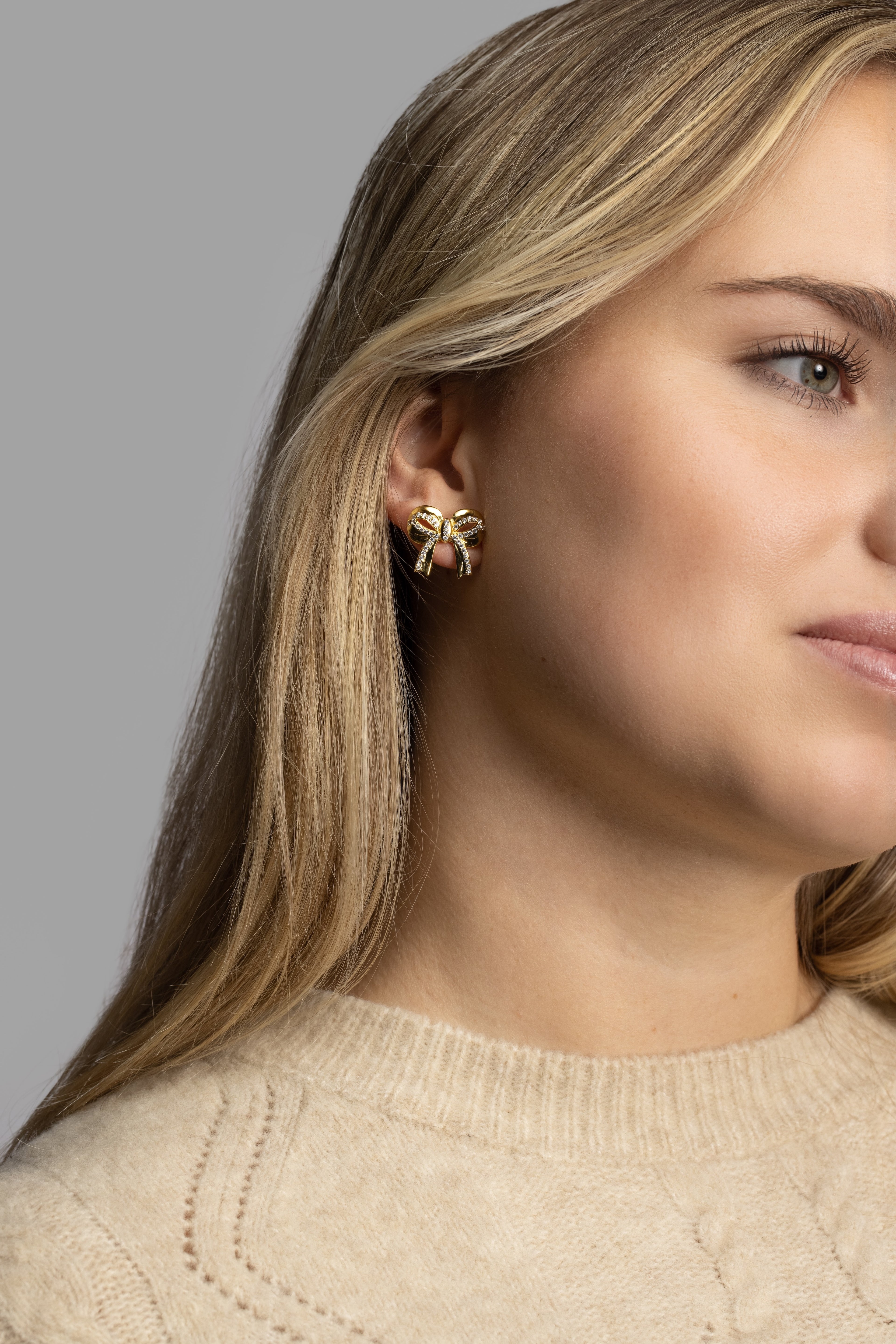 Vintage Bow Earrings