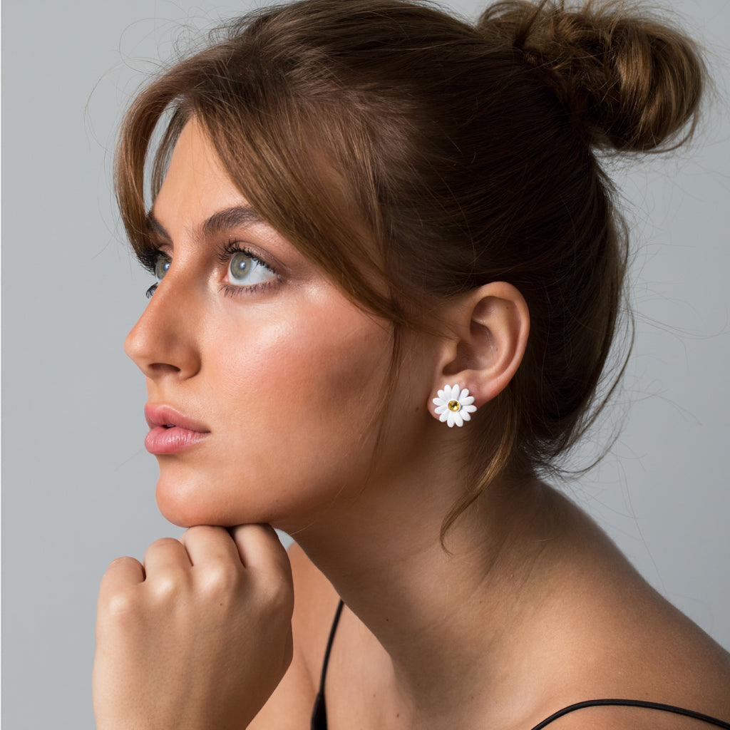 Morning Daisy Stud Earrings