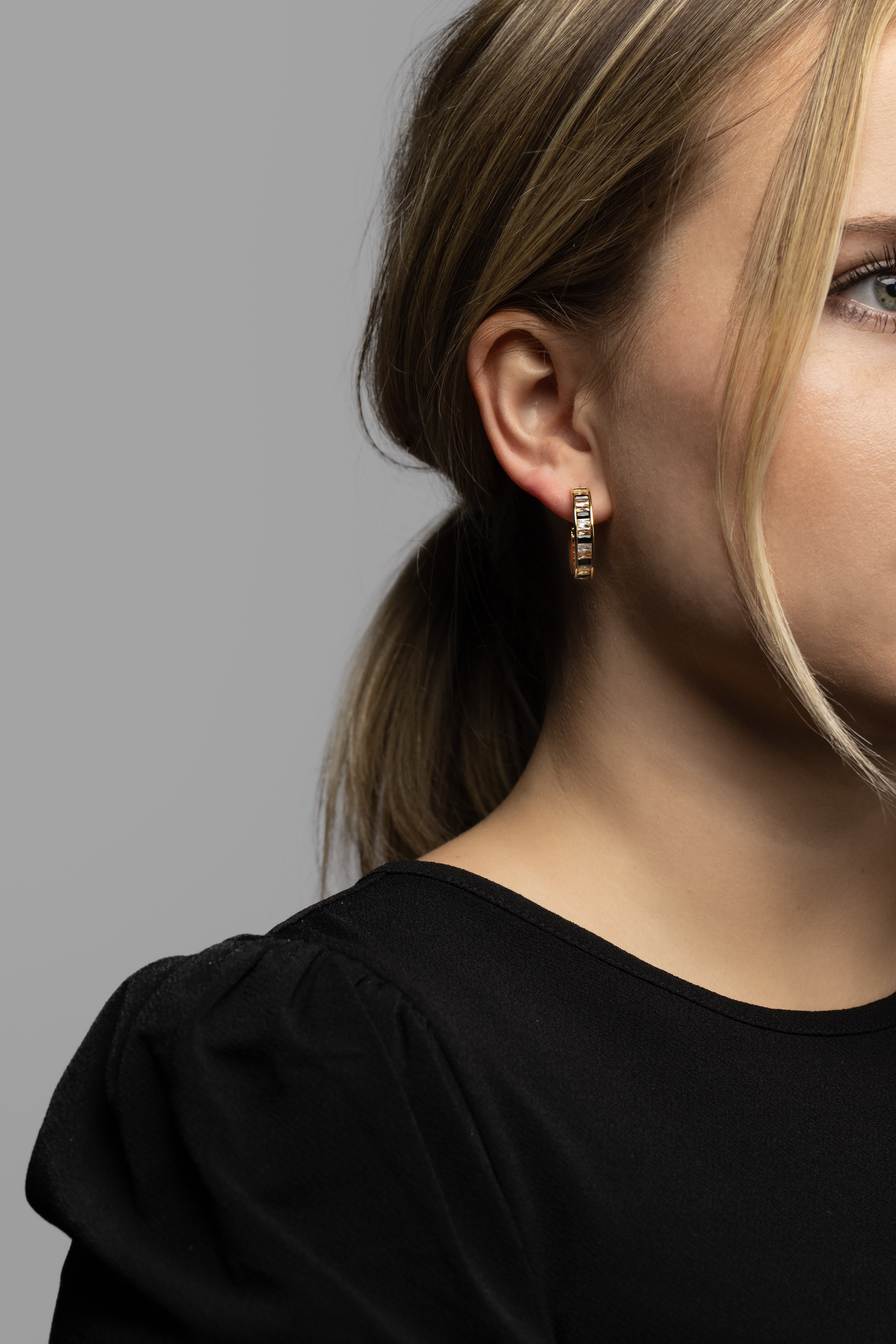 Stained Glass Hoops - Cathedral